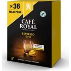 CAFE ROYAL capsules Compatibles Nespresso Espresso x36