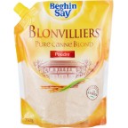 Béghin Say Sucre Blonvilliers Pure Canne Blond Poudre 750g (lot de 3)