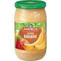 Andros Compote Pomme Banane 750g (lot de 3)