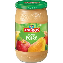 Andros Compote Pomme Poire 750g (lot de 3)