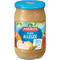 Andros Compote Pomme Allégée 730g (lot de 3)