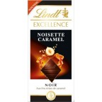 Lindt Chocolat Noir Noisette Caramel 100g