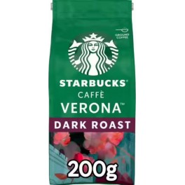 STARBUCKS Café moulu Dark Caffe Verona 200g