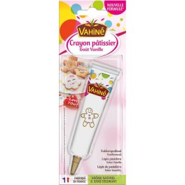 Vahiné Crayon Pâtissier Goût Vanille Arômes Naturels & Sans Colorant 25g