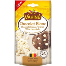 Vahiné Chocolat Blanc Pépites Origine Belge 100g
