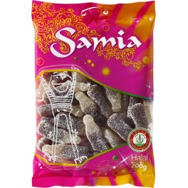 Samia Bonbons Bouteilles Cola Halal 200g