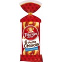 La Fournée Dorée 6 Petits Chinois Brioche à la Crème Pâtissière 300g