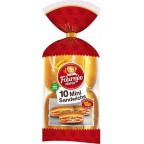 La Fournée Dorée 10 Mini Sandwichs Idéal pour l’Apéro 200g