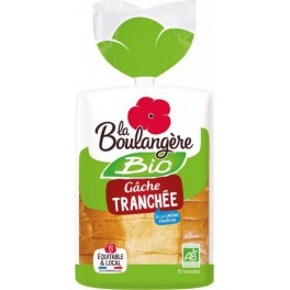 La Boulangère Bio Gâche Tranchée à la Crème Fraîche 400g