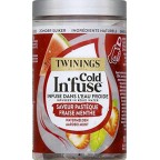 TWININGS Cold infuse pasteque fraise menthe x10 25g