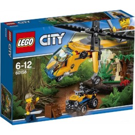 LEGO 60158 City - L'hélicoptère cargo de la jungle