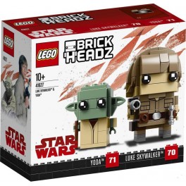 LEGO 41627 BrickHeadz - Luke Skywalker Et Yoda