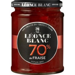 LEONCE BLC LB FRAISE 70%-SUCRE 320G