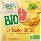 La tisanière Bio La Tisane Détox saveur pamplemousse 20x 30g