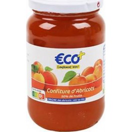 Confiture d'abricot Eco+ 1Kg