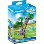 PLAYMOBIL PLAYMO COUPLE DE KOALAS ET BB