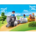 Playmobil 70405 TRAIN DES ANIMAUX 1.2.3