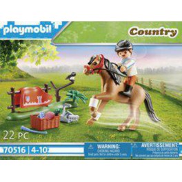 Playmobil 70516 CAVALIER ET PONEY CONNEMARA