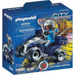 Playmobil 71092 POLICIER ET QUAD