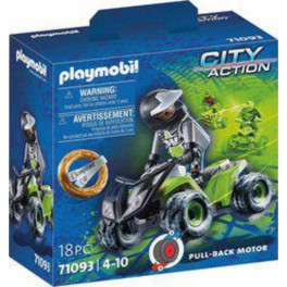 Playmobil 71093 PILOTE DE COURSE ET QUAD