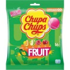 Chupa Chups Bonbons sucettes aux fruits x16 192g