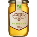 LA RUCHE AUX DELICES Miel d'acacia bio 375g