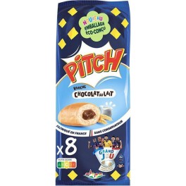 Pitch Brioches Chocolat au Lait x8 300g