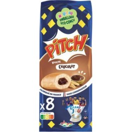 Brioches Pitch Chocolat x8 300g