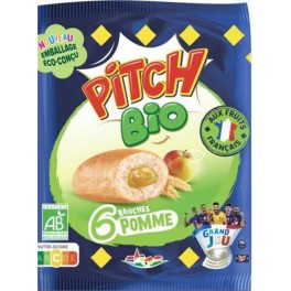 Brioches Pitch Bio Pomme x6 225g (lot de 3)