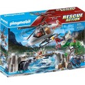 PLAYMOBIL 70663 Unité de secouristes avec hélicoptère