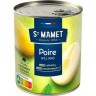 St Mamet Fruits au sirop Poires Williams 455g (lot de 5)