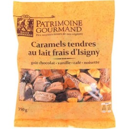 Patrimoine gourmand Caramels tendres au lait frais d'Isigny 350g