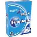 Freedent Chewing-gum menthe givrée x25 35g