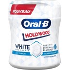 Hollywood Dragées oral b white menthe fraÏche bottle 45 76g