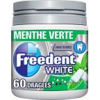 Freedent White Menthe verte 60 dragées 84g