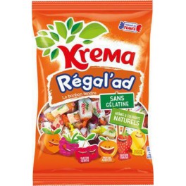 Krema Bonbons Régal'ad Assortiment Fruits 360g