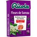 RICOLA Ricola Fleurs de Sureau bonbon sans sucre 50g (lot de 6)