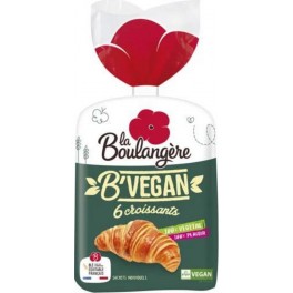 La Boulangère Croissants Vegan x6 240g