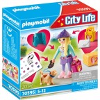 PLAYMOBIL PLAYMO MANNEQUIN AVEC CHIEN