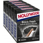 Hollywood Chewing-gum Black fresh 70g