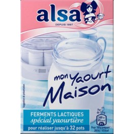 ALSA Ferments Lactiques spécial yaourtière 8g