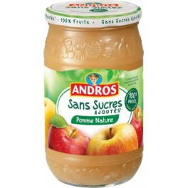 ANDROS COMPOTE POMME NATURE sans sucres ajoutés 730g (lot de 5)