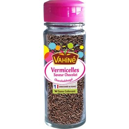 Vahiné Vermicelles Saveur Chocolat Sans Colorant 65g (lot de 3)
