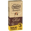 Nestlé Dessert Tablette Noir Corsé MAXI FORMAT 3x200g