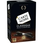 CARTE NOIRE Café instantané classique 80 sticks