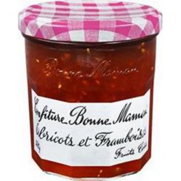 BONNE MAMAN Confiture extra abricots et framboises 370g