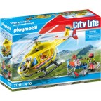 PLAYMOBIL CITY LIFE HELICOPTERE DE SECOURS 71203