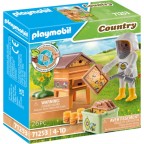 PLAYMOBIL COUNTRY APICULTRICE AVEC RUCHE 71253