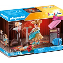 PLAYMOBIL FAMILY FUN CHANTEUSE DE COUNTRY 71184