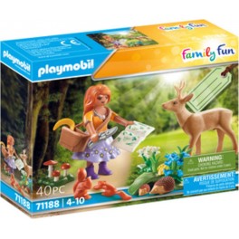 PLAYMOBIL FAMILY FUN HERBORISTE 71188